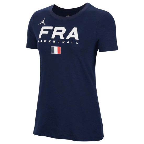 Jordan Γυναικεία κοντομάνικη μπλούζα France Dri-FIT